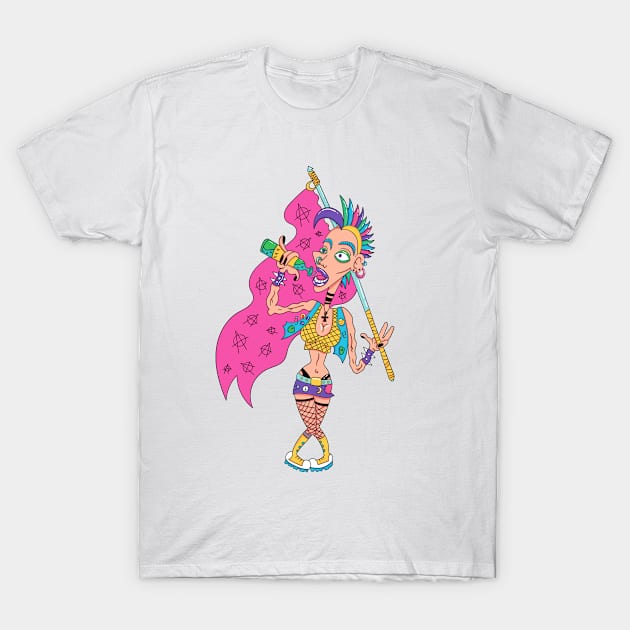 punk girl T-Shirt by ksuugu